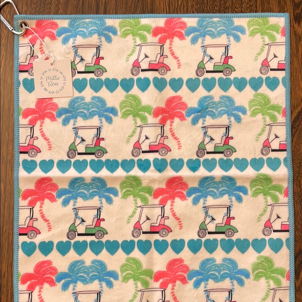 Millie Rose Golf Towel